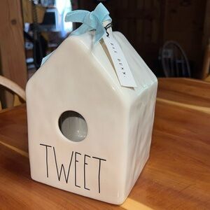 NWT Rae Dunn “Tweet” Birdhouse